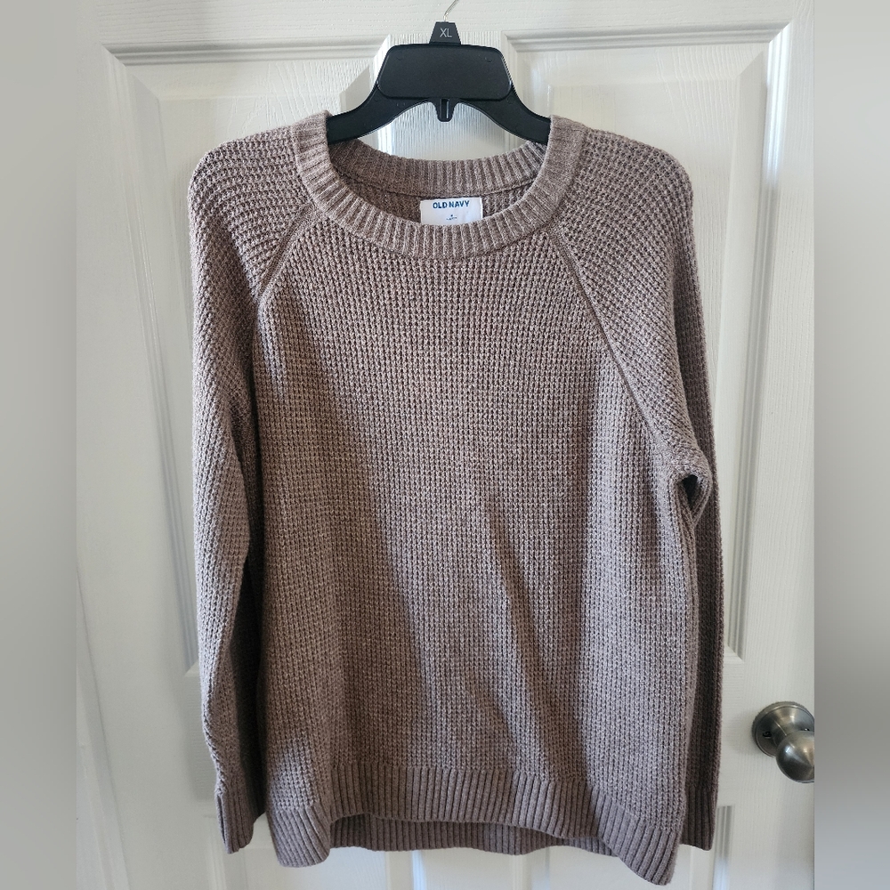 Old Navy Oatmeal Brown SoSoft Tunic Sweater